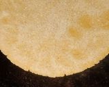 A picture of step 2 of Makka ki roti.