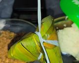 Foto langkah ke 4 dari resep Bacang Ketan isi Ayam.