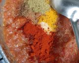A picture of step 2 of Rajma Chawal.