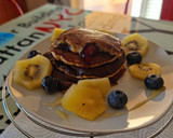 Foto del paso 5 de la receta: Tortitas de Avena y limón 🍋 rellena de arándanos