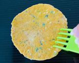 A picture of step 4 of Karela(bitter gourd) puri.