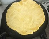 A picture of step 4 of Makki aur gehun ki roti.