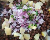 A picture of step 6 of KALA CHANA CHAAT..