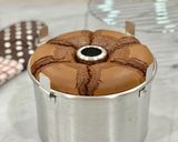 Foto langkah ke 8 dari resep Triple Chocolate Chiffon Cake.