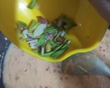 A picture of step 6 of Sago beetroot kheer.