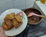 Foto langkah ke 8 dari resep Anabolic Chicken & Shrimp Beancurd Rolls|High Protein, Low Calorie, Sugar & Gluten Free.
