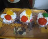 A picture of step 3 of Rasgulla surprise.