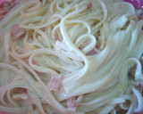 Foto del paso 7 de la receta: Tallarines a la carbonara