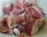 Foto langkah ke 2 dari resep Tumis ampela ayam bunga kecombrang.