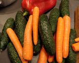 Foto del paso 2 de la receta Ensalada con hummus y crudites