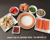 รูปขั้นตอนการทำที่ 1 ของ ~ Baked Egg in Sausage Ring~