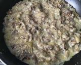Foto del paso 2 de la receta Berenjenas con atún, la carne de estas, y bechamel a los 5 quesos