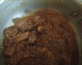 A picture of step 4 of پالک گوشت.