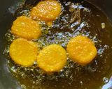A picture of step 3 of Ridge gourd curry with Lentil Dumplings.