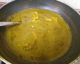 A picture of step 3 of Paneer spinach.