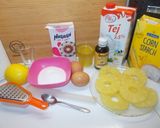 Mimóza kocka (ananásszal) recept fázis 1 fotója
