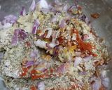 A picture of step 1 of Mix Daal wada.