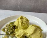 Foto langkah ke 3 dari resep Gelato Almond Avocado Matcha.