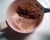 Foto langkah ke 2 dari resep Choco lava (no mixer, no oven).