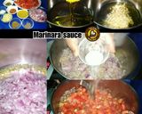 A picture of step 1 of Marinara Sauce.