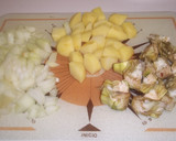 Foto del paso 3 de la receta: Potas con salsa combinada