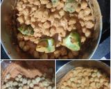 A picture of step 2 of Chola dum biryani.