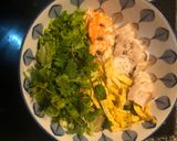 Hình bước làm 4 của món Bún trộn tôm thịt 🥩🦐🥗