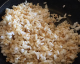 Foto del paso 4 de la receta: Brochetas de salmón rápidas con arroz, también express!