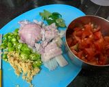 A picture of step 2 of Veg Rice Sevai !!.