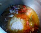 A picture of step 2 of Masala Khichdi.