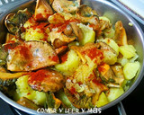 Foto del paso 3 de la receta: Níscalos con patatas