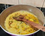 A picture of step 6 of Jhinge posto.
