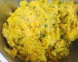 A picture of step 3 of White Poha Cutlet.