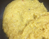 A picture of step 5 of Moong dal halwa.