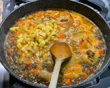 Une image de l'étape 23 de Lentilles Vertes au Veau, Carottes, Tomates et Ananas.