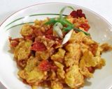Foto langkah ke 6 dari resep Telur Cah Tomat.