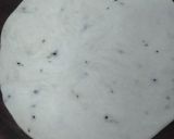 A picture of step 5 of Namkin Mathri.