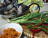 Foto langkah ke 1 dari resep Tumis Udang Galah Bumbu Pedas.
