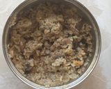 A picture of step 9 of Mushroom risotto.