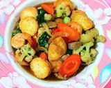 Foto langkah ke 6 dari resep Sapo Tofu Udang.