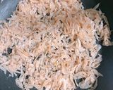 Hình bước làm 1 của món Nộm xoài ruốc