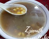 A picture of step 3 of Sweet Corn and Spring Onion Soup.