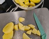 Foto langkah ke 1 dari resep Korean Cheese Potato Pancake.