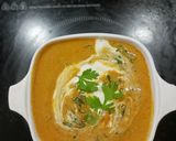 A picture of step 5 of Tofu-Methi sabji with Fresh Cream.