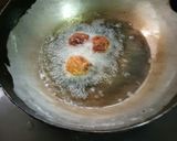 A picture of step 5 of Kofta pulav.