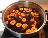 Foto langkah ke 3 dari resep Kolak Ubi Pisang Kolang Kaling.