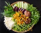 Hình bước làm 1 của món Lẩu chao khoai môn