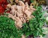 Toszkán tonhalas babsaláta recept fázis 2 fotója