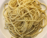 Foto del paso 5 de la receta: Espaguetis con calabaza, cebolla, bacon y otras verduritas 🍝🌼