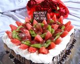 Foto langkah ke 8 dari resep Coffee Mocca Ogura Cake.